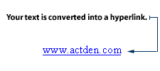 A simple hyperlink
