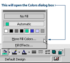 Fill Colors dialog