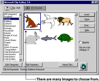 So many images to choose from...