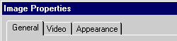 Image properties dialog box
