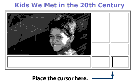 To add a row, place your cursor here and press the TAB key