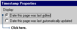 Click this radio button