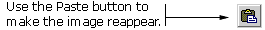 The Paste button.