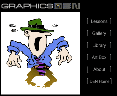 Want to learn how to create kewl computer graphics? Select a lesson!