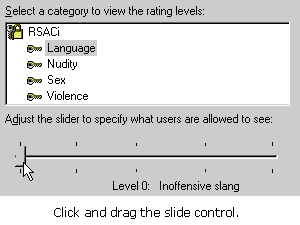  Adjust the level of content 