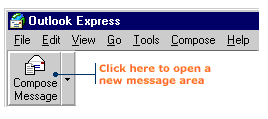 Create new messages using this button