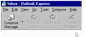 These three buttons are used to create reply messages
