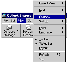 Use this command to access the Columns dialog box.