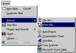 Inserting your own clip art
