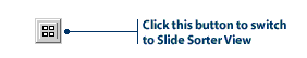 Slide Sorter View button