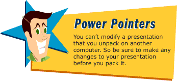 Saving Your Presentation tip