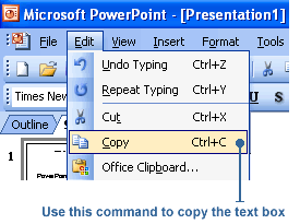 Copy command