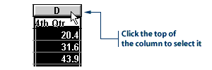 Selecting data to delete