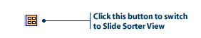 Slide Sorter View button