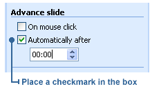 Automatic Transitions