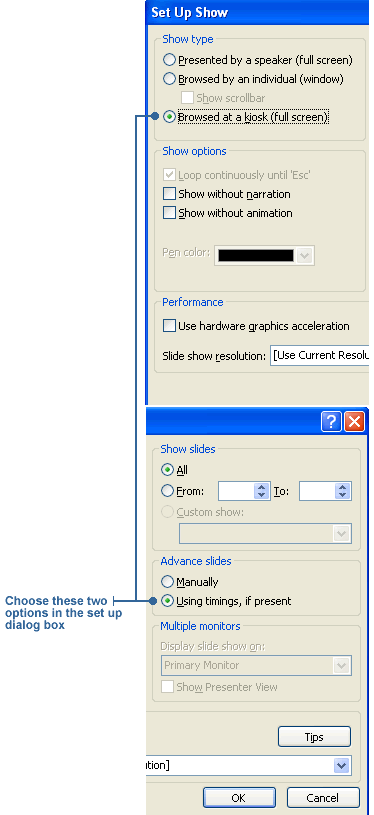 Checking your options