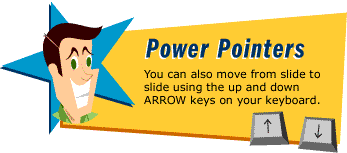 Moving slides using Arrow keys