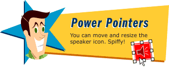 Resizing the Speaker Icon tip