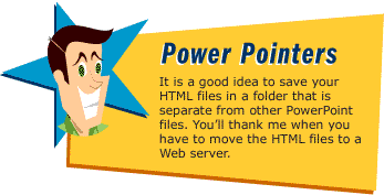 Saving Files for the Web tip