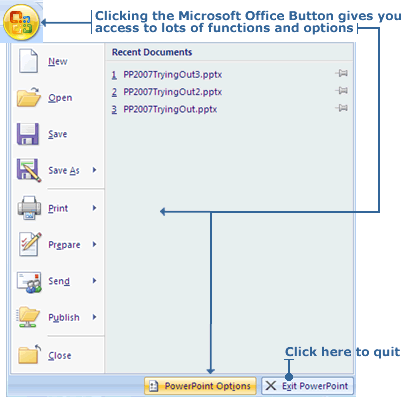 Microsoft Office Button
