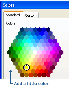 Lots of Colors to choose from