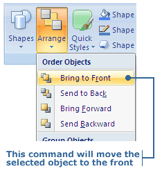 Move forward command
