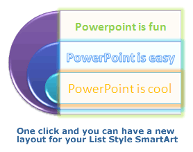 Change the layout of the SmartArt