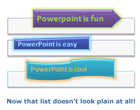 Change the formatting of the SmartArt even more
