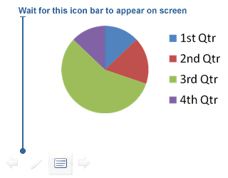 Controlling your Slide Show button