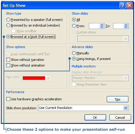 Checking your options